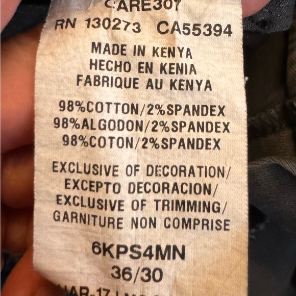 WRANGLER Outdoor Men's Lightweight Relaxed Fit Pants Gray Sz 36 30 - Picture 3 of 5